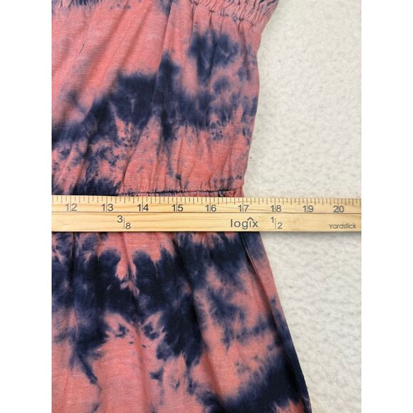 NWT Anthropologie Amadi Strapless Tie Dye Maxi Dress Whimsy Tiered Size Large - Picture 5 of 9